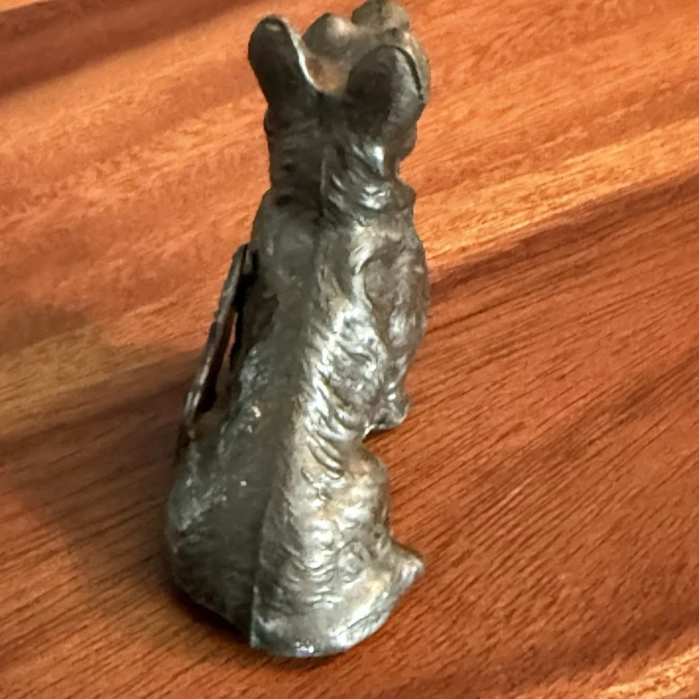 Vintage Cast Metal Scotty Dog - National Bridge VA -American Travel Souvenir 3